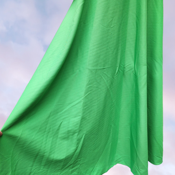 Vintage Green Maxi Dress - Picture 6 of 9